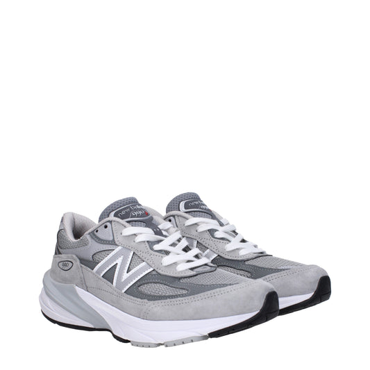 New Balance Sneakers Women Fabric  Gray