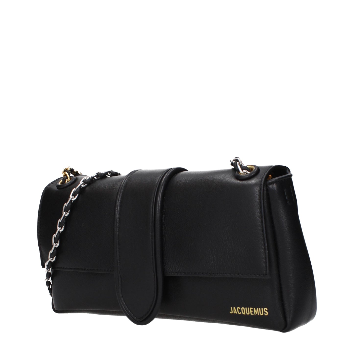 Jacquemus Shoulder Bags Women Leather Black