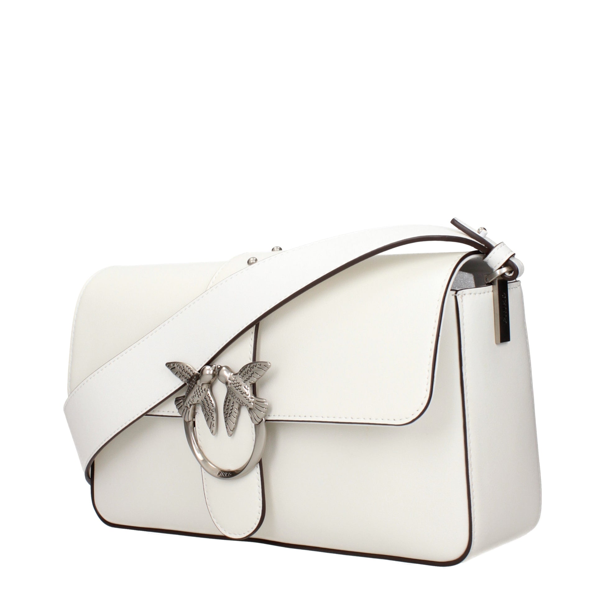 Pinko Shoulder Bags Women Leather White