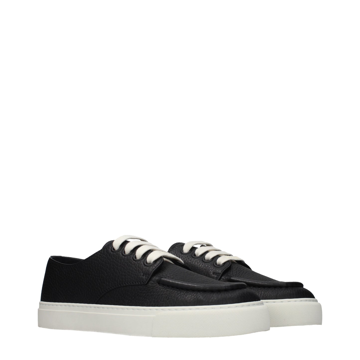 Prada Sneakers Men Leather Black