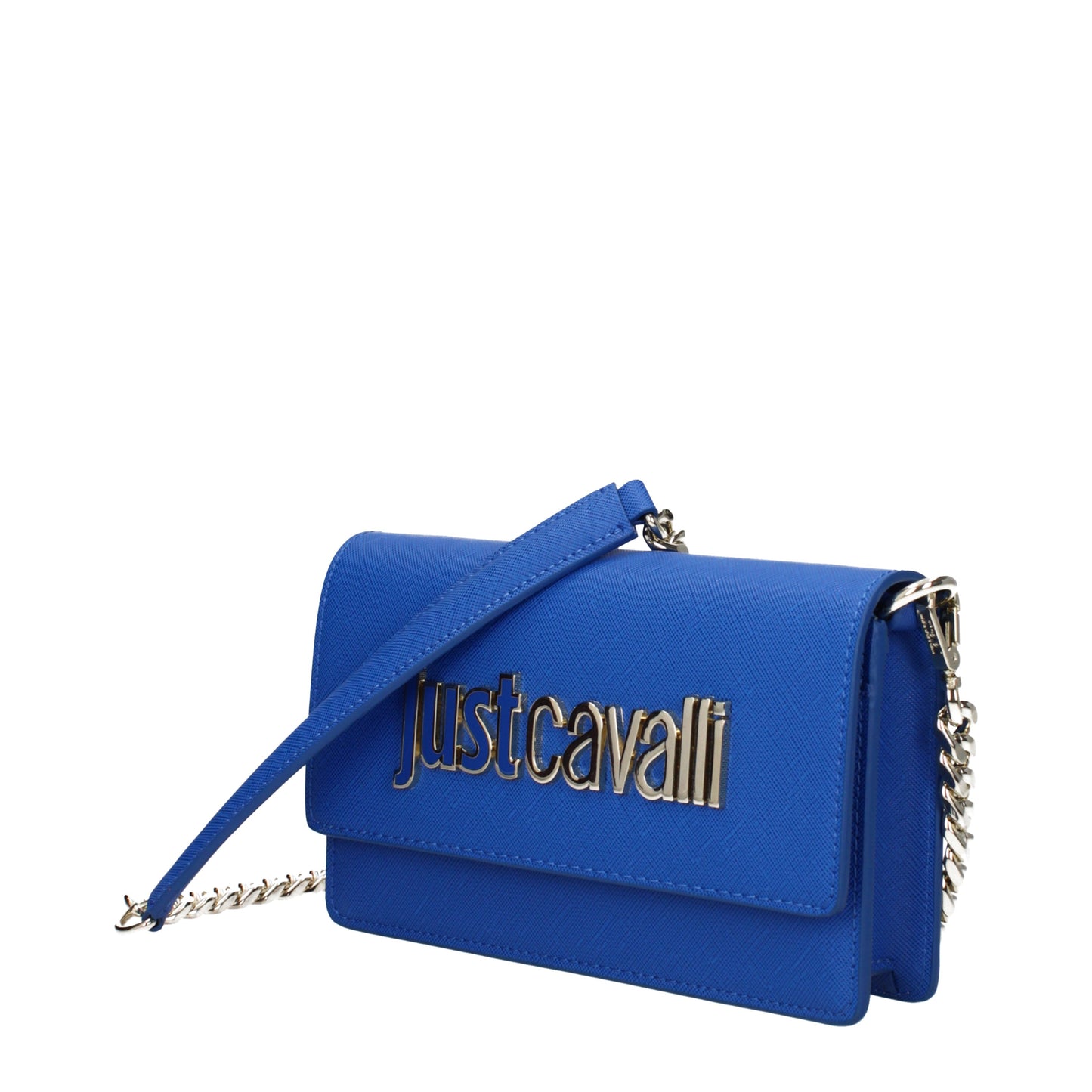 Just Cavalli Crossbody Bags Women Polyester Blue