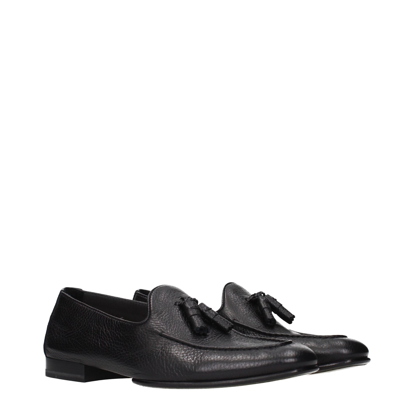 Doucal's Loafers Men Leather Black