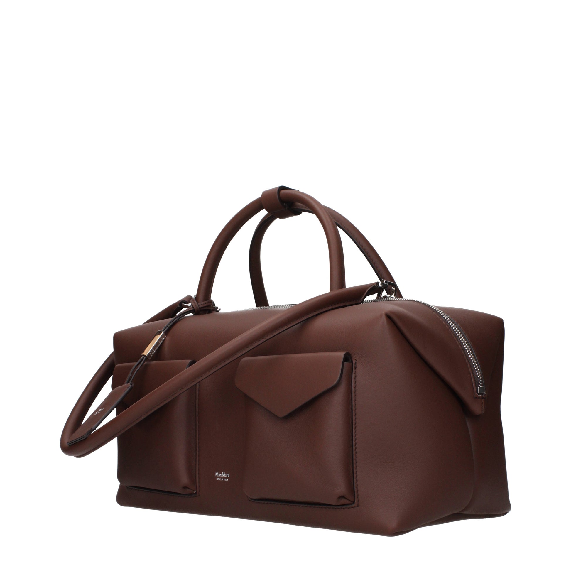 Max Mara Handbags Women Leather Brown