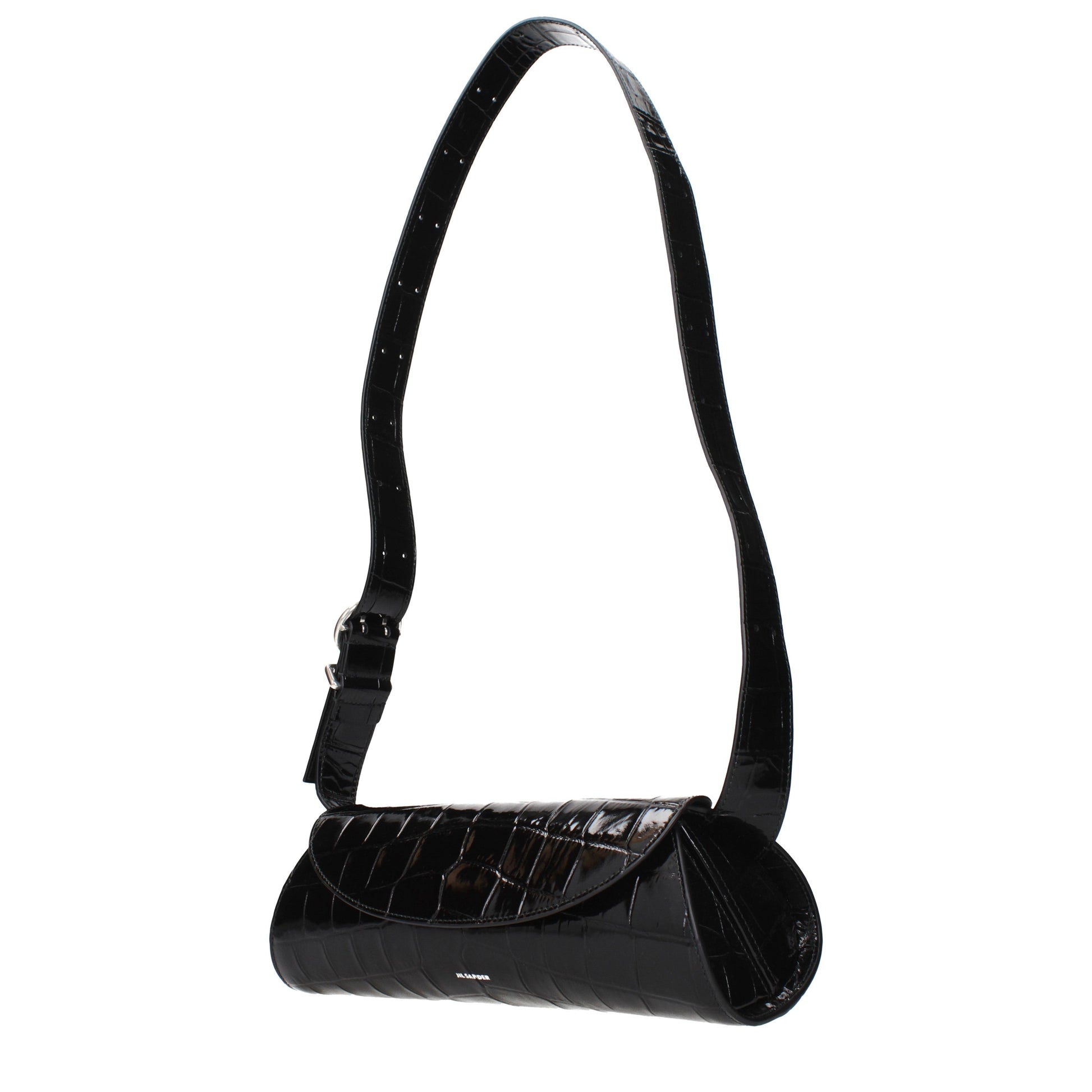 Jil Sander Crossbody Bags Women Leather Black