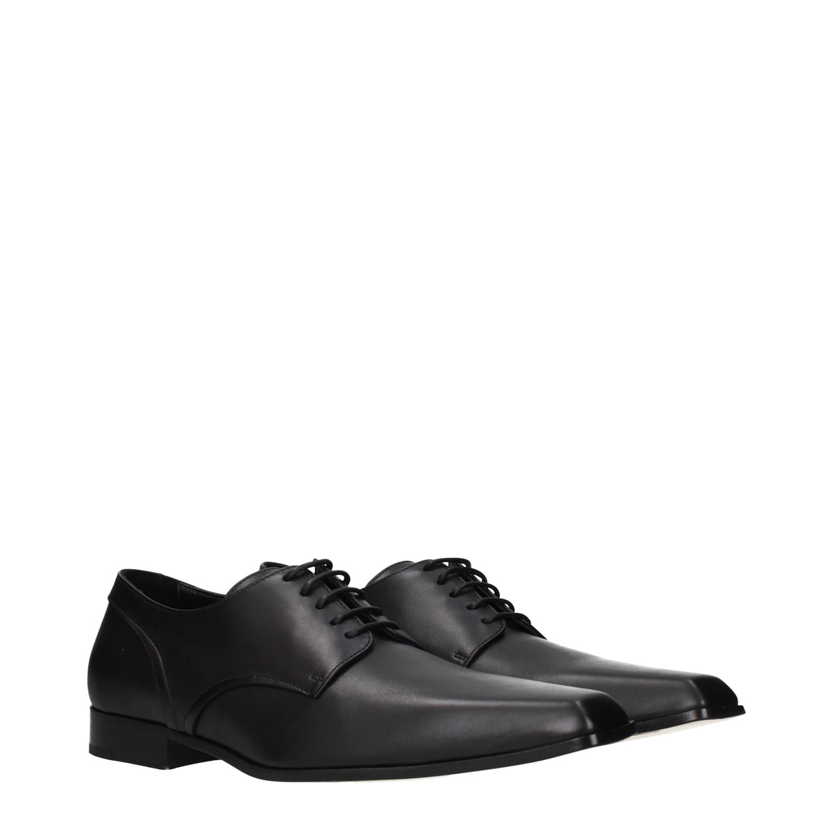 Alexander McQueen Lace up and Monkstrap Men Leather Black