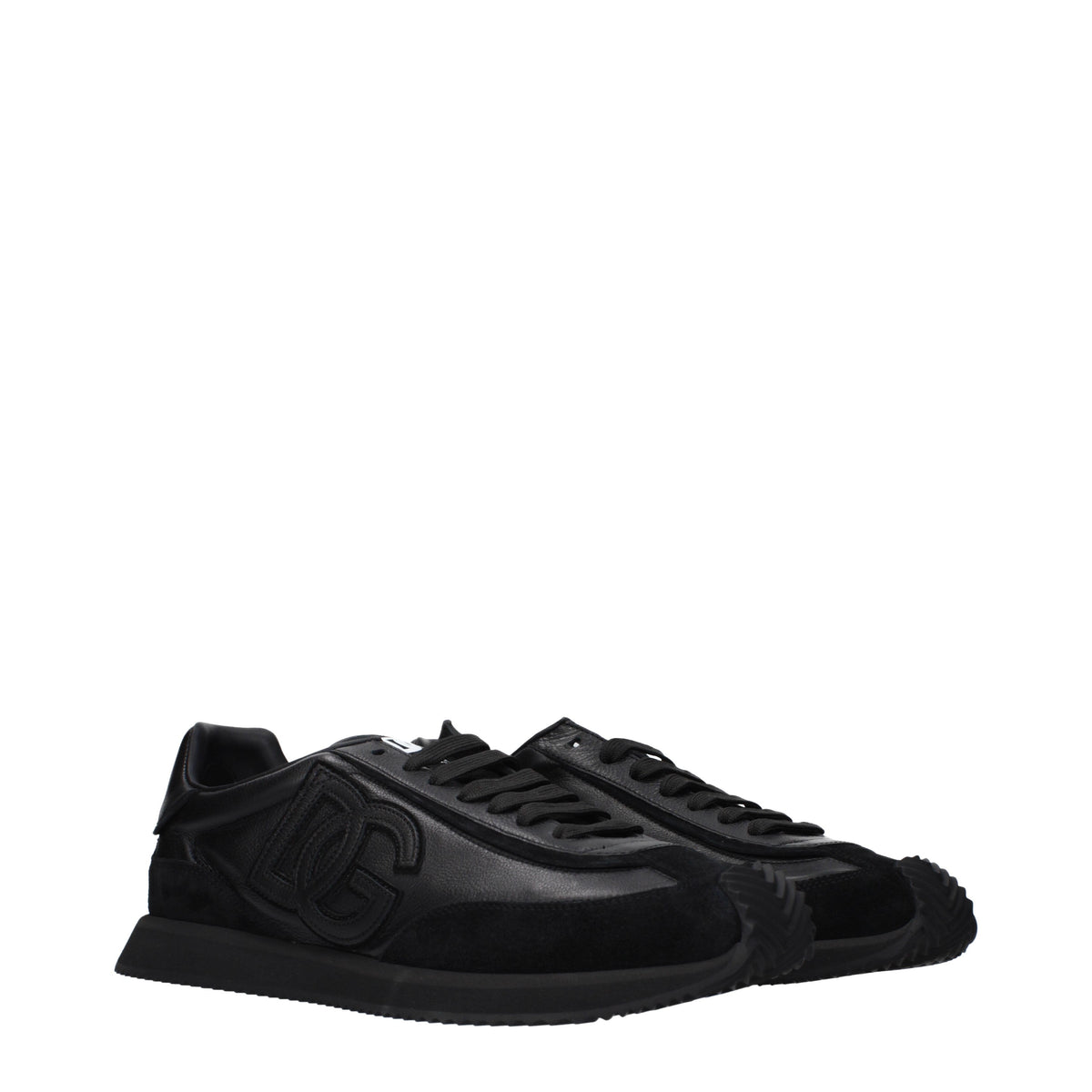 Dolce&Gabbana Sneakers Men Leather Black