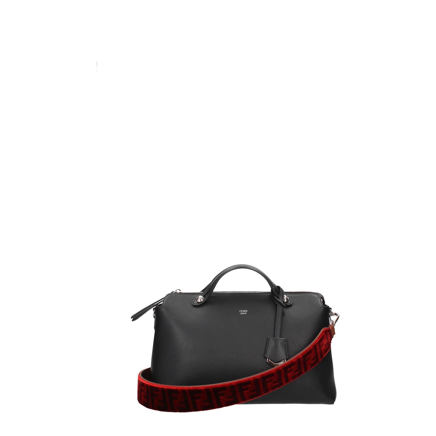 Fendi Shoulder Straps Women Leather Red