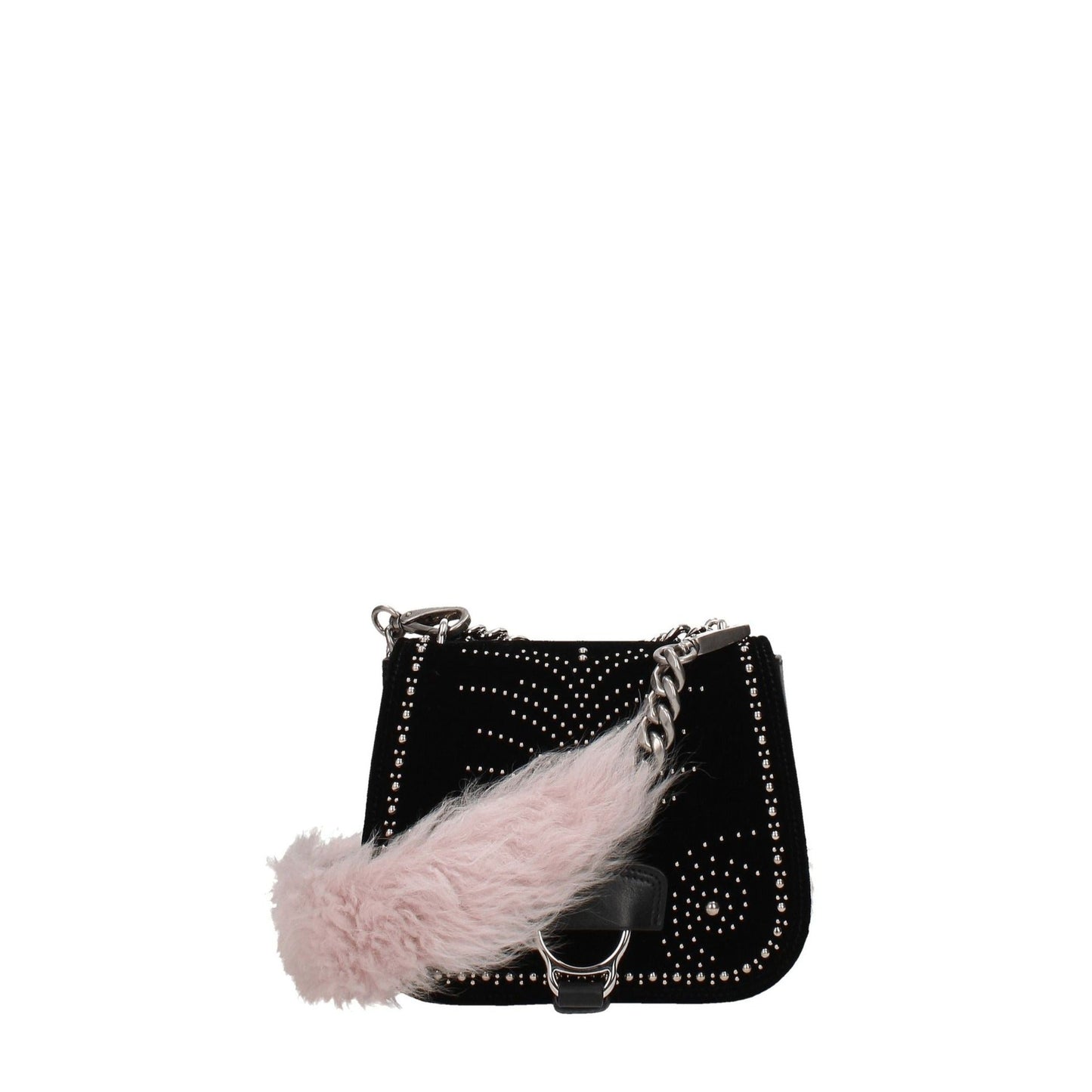 Miu Miu Shoulder Straps Women Fur  Pink