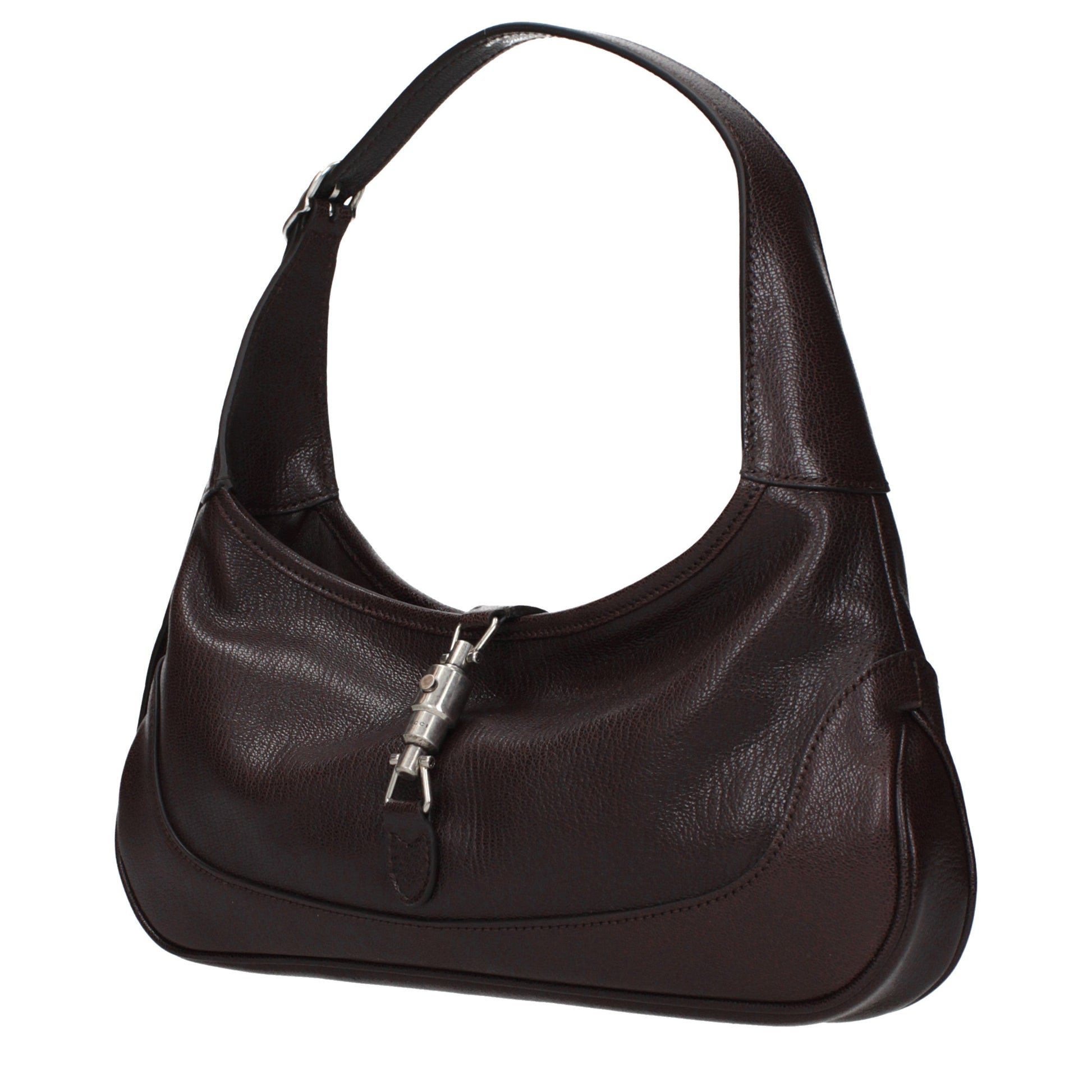 Gucci Shoulder Bags Women Leather Brown/Dark Brown