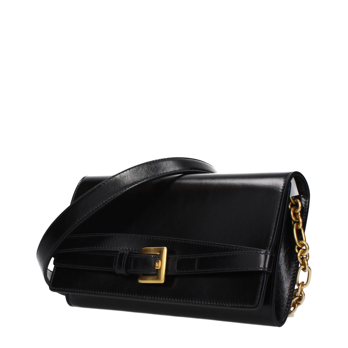 Balmain Clutches Women Leather Black