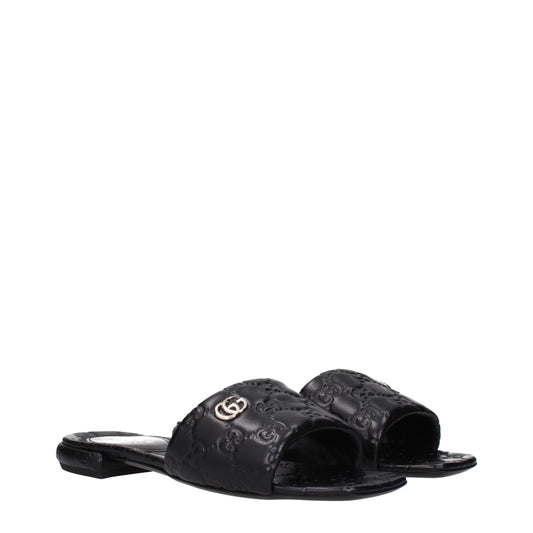 Gucci Women's Slippers and Clogs Leather
