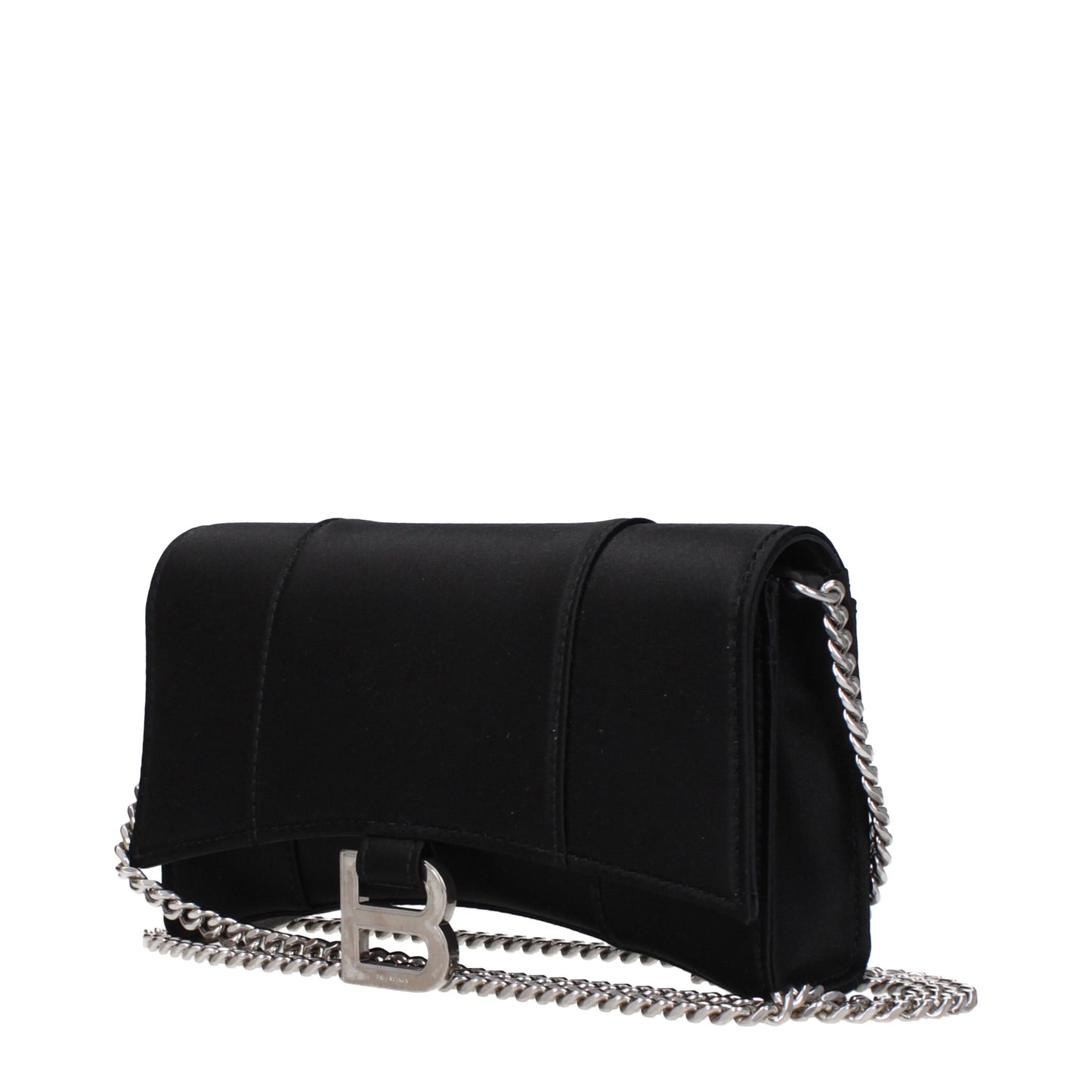 Balenciaga Clutches Women Satin Black