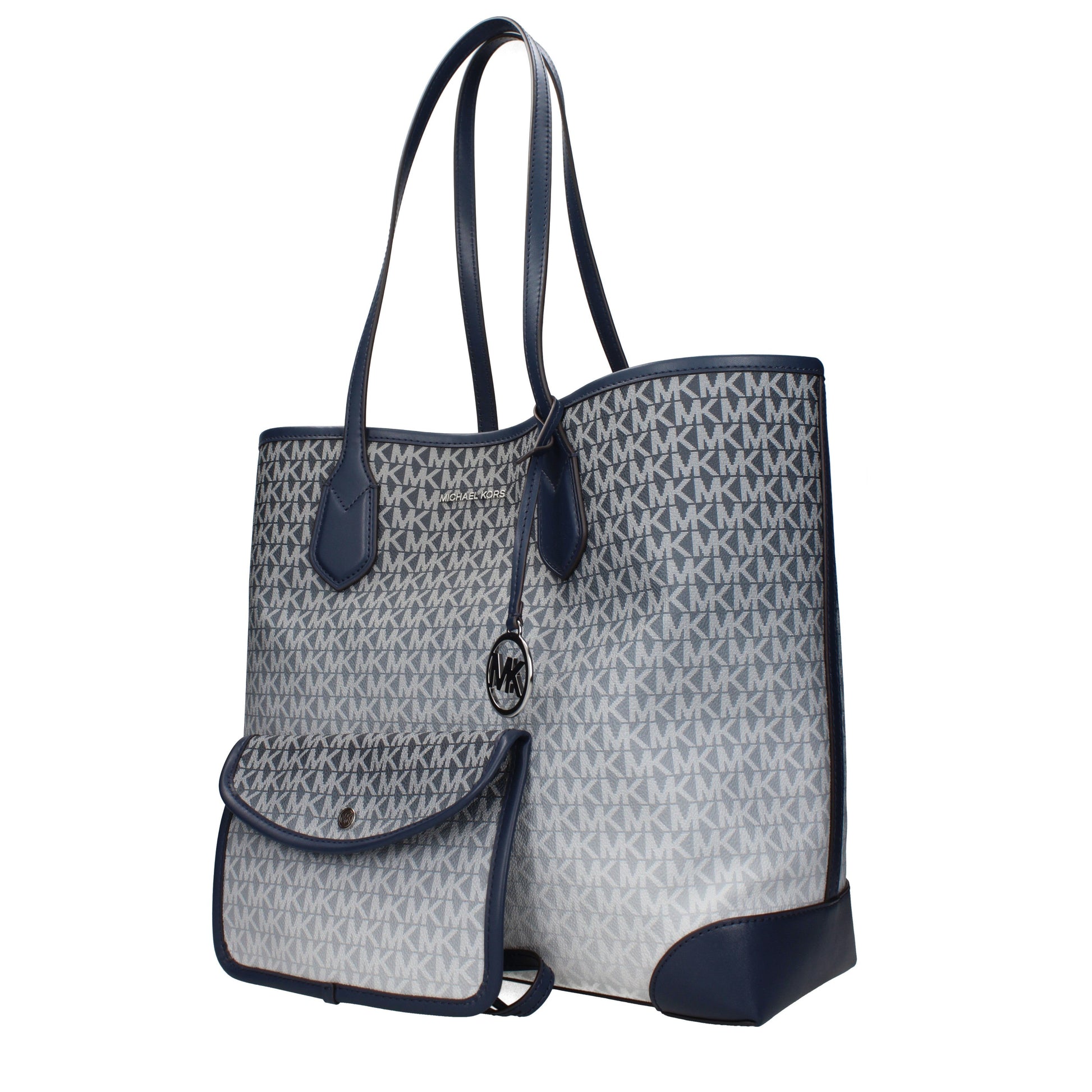 Michael Kors Women's Shoulder Bags Fabric Navy