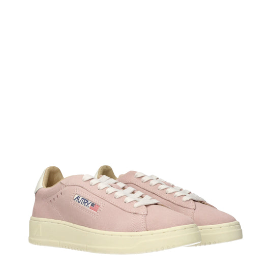 Autry Sneakers Women Suede Pink