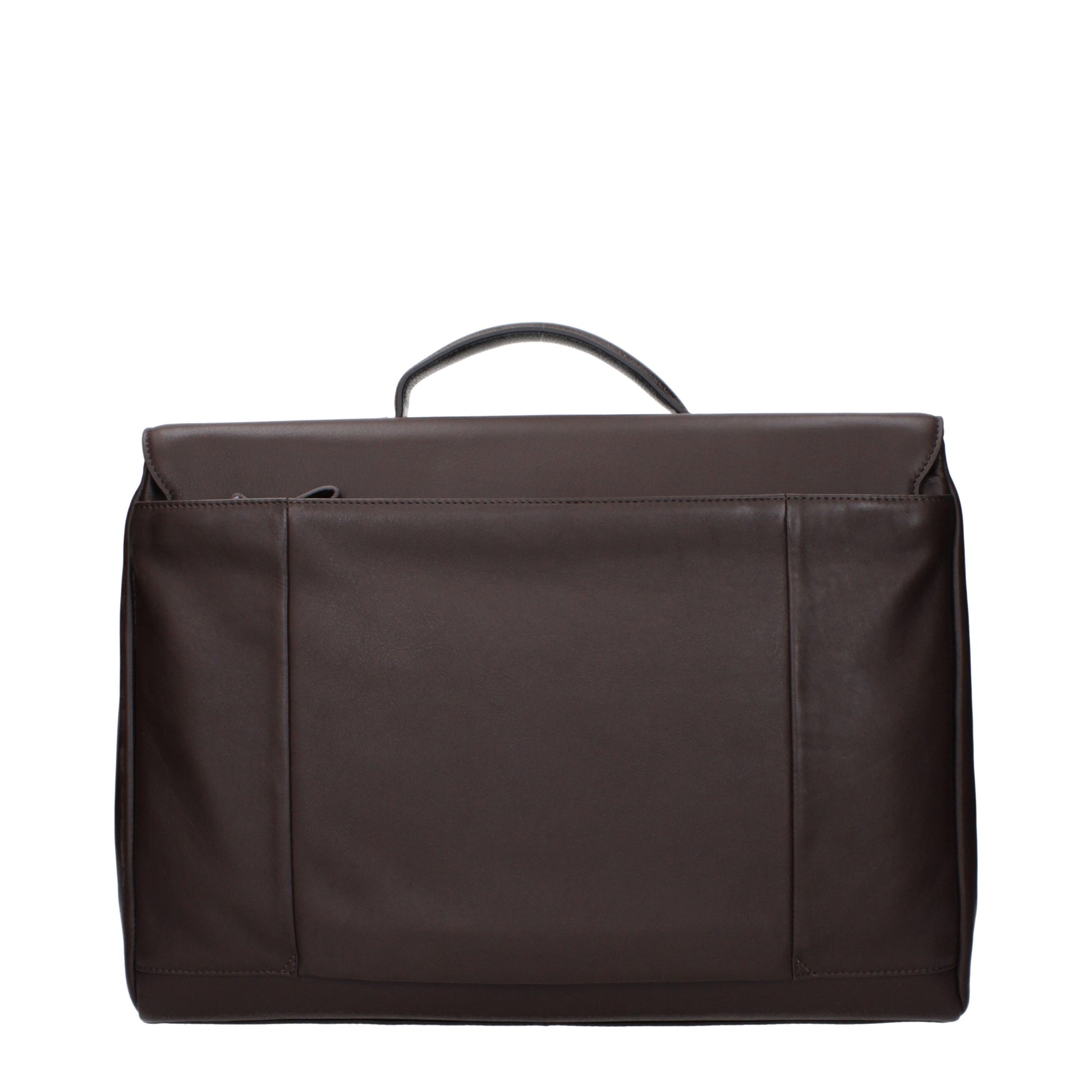 Piquadro Work Bags Men Leather Brown/Dark Brown