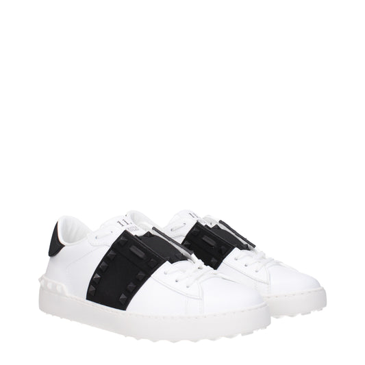 Valentino Garavani Men's Sneakers in Leather White/Black