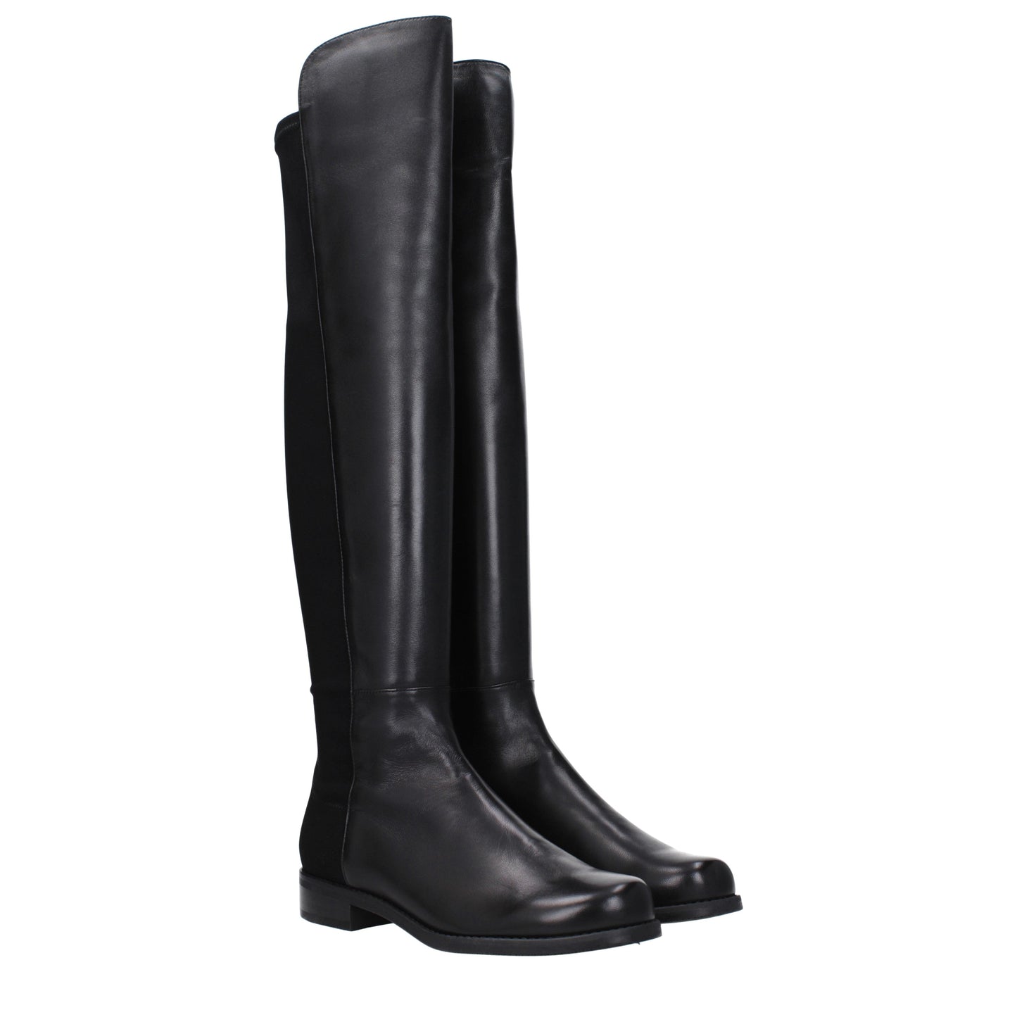 Stuart Weitzman Women's Boots in Leather Black