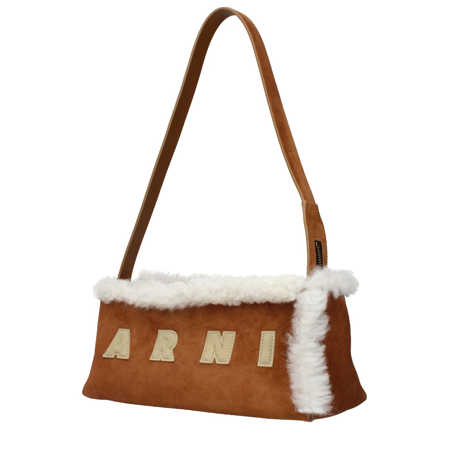 Marni Shoulder Bags Women Suede Brown