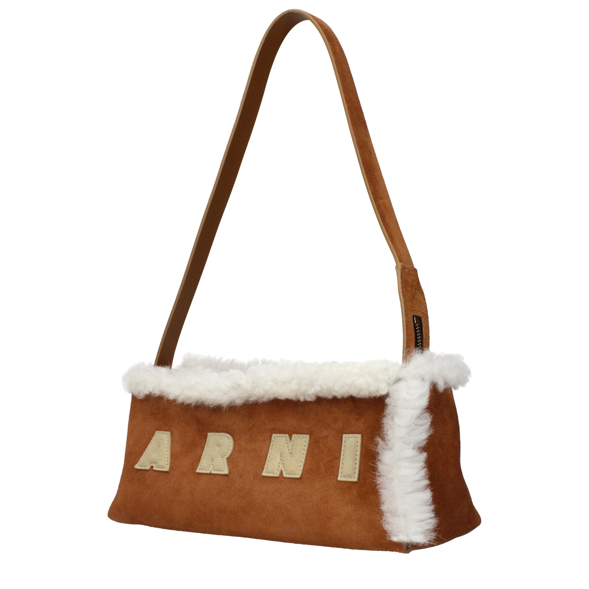 Marni Shoulder Bags Women Suede Brown
