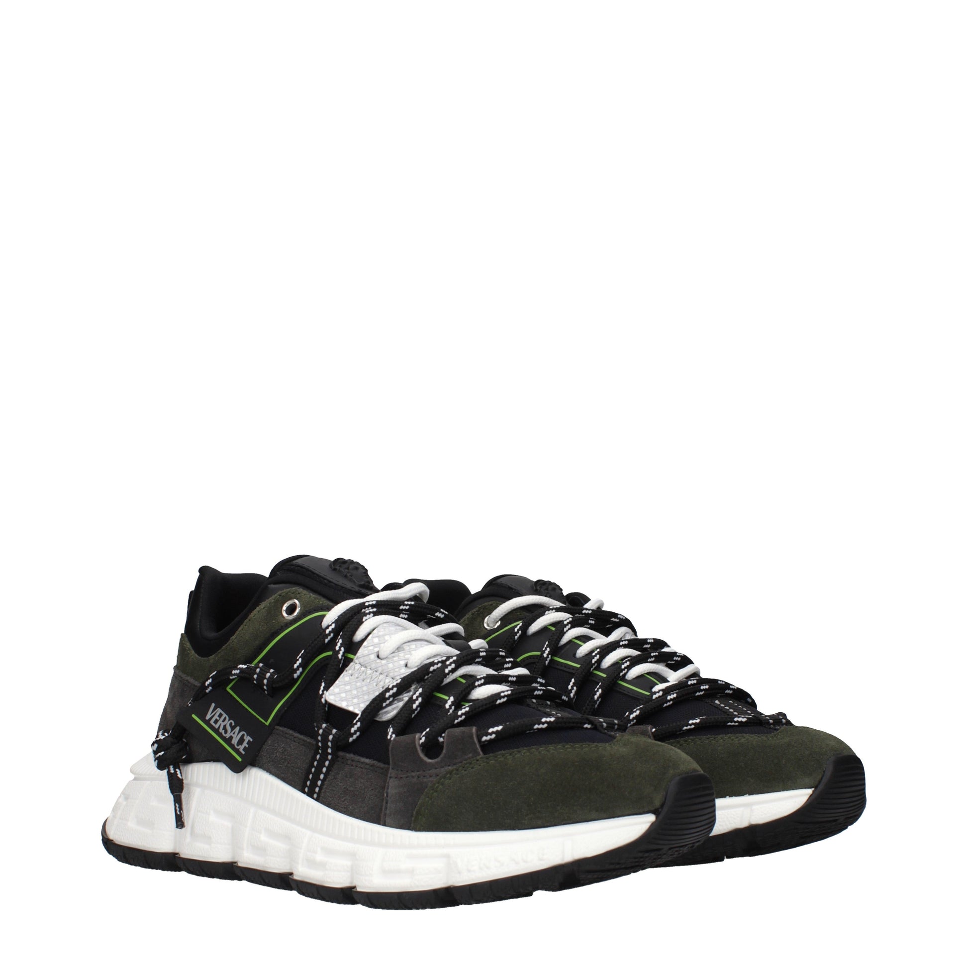 Versace Men's Sneakers Suede
