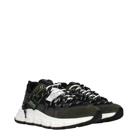 Versace Men's Sneakers Suede