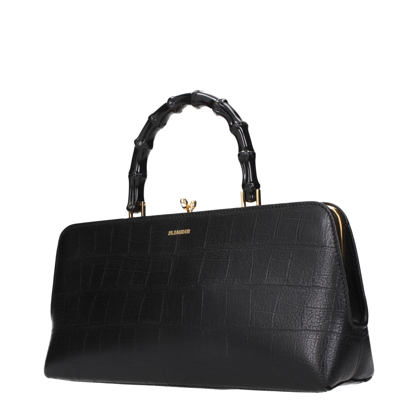 Jil Sander Handbags Women Leather Black