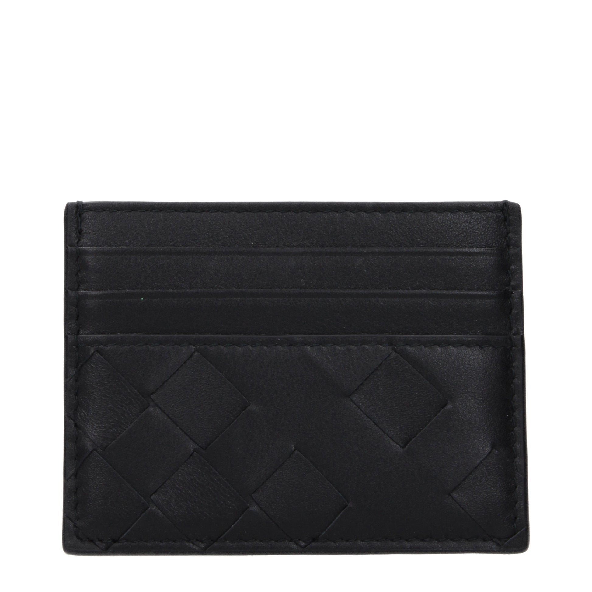 Bottega Veneta Document Holders Men Leather Black