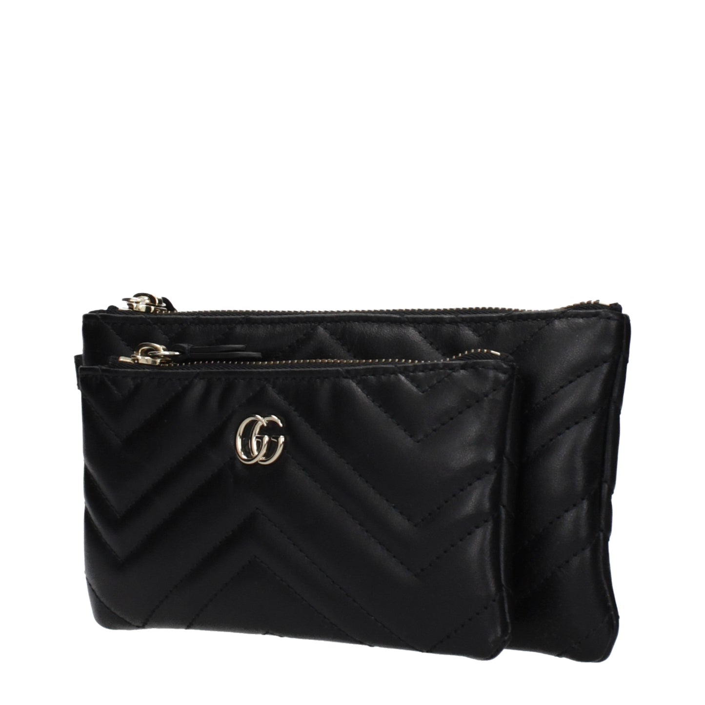 Gucci Clutches Women Leather Black