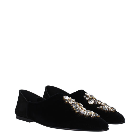 Dolce&Gabbana Men's Slip-ons in Velvet Black