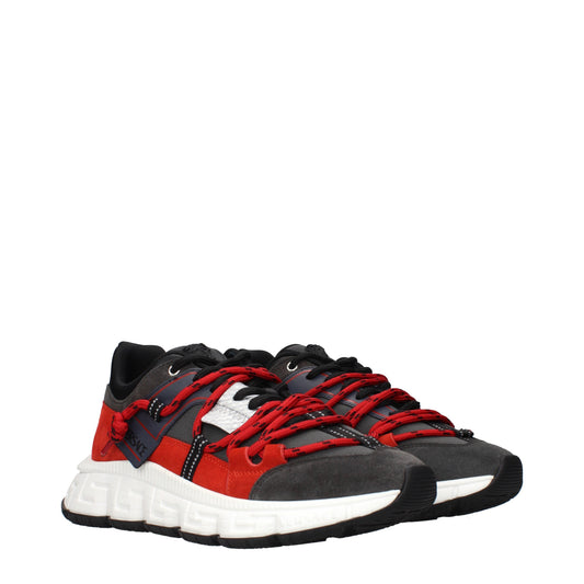 Versace Men's Sneakers Suede