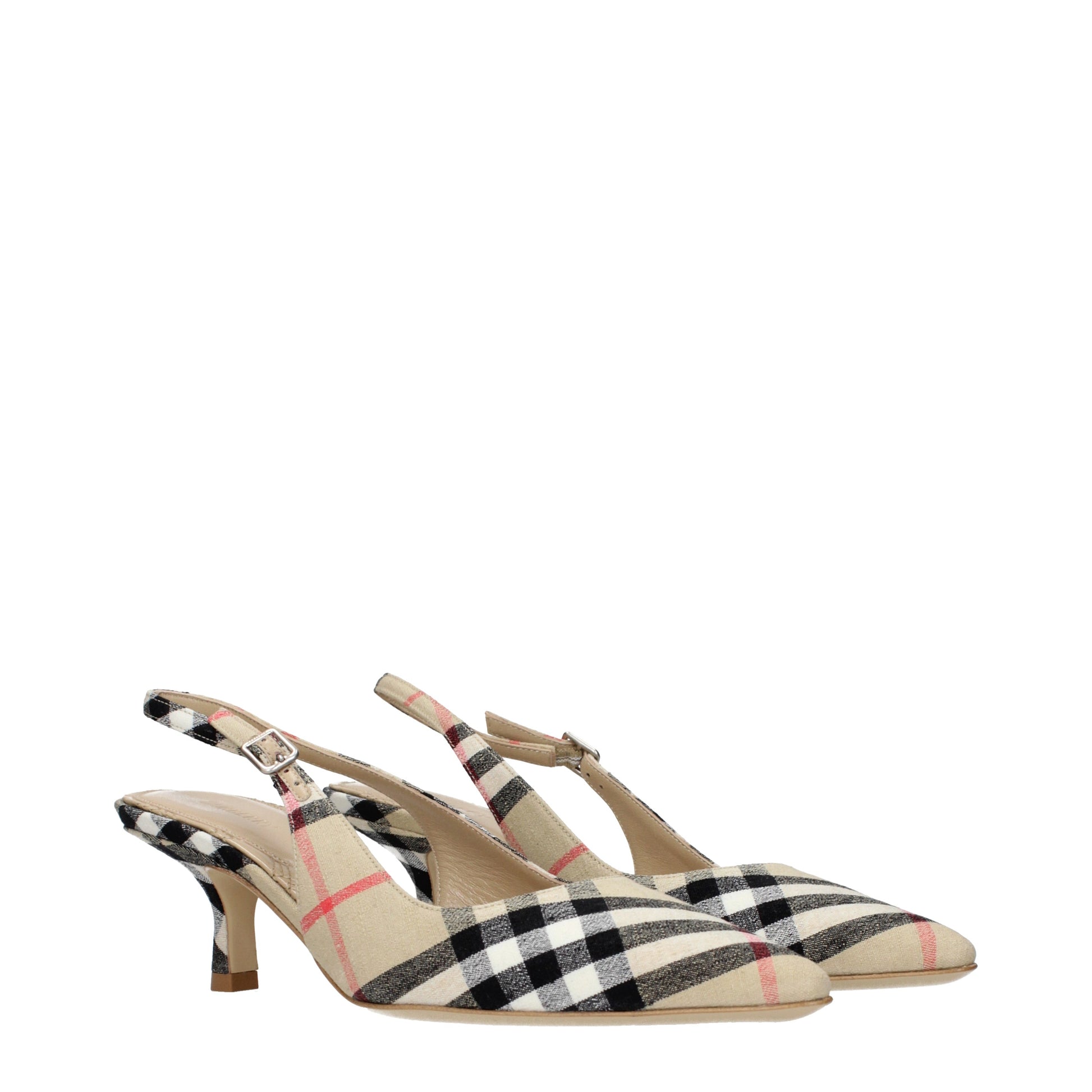 Burberry Sandals Women Fabric  Beige