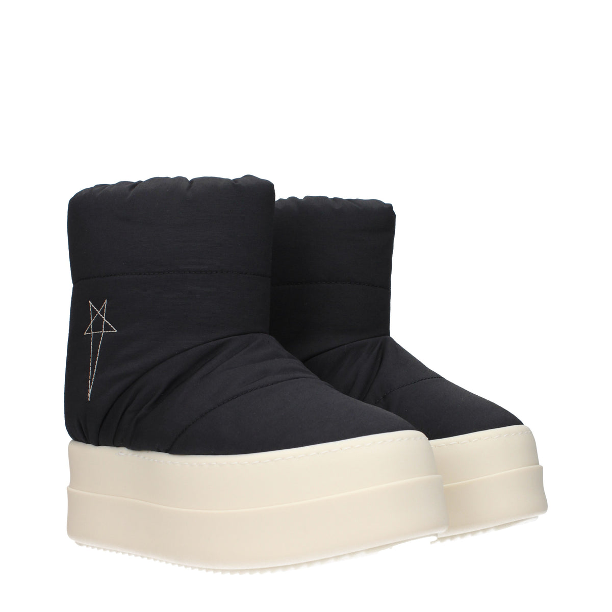 Rick Owens Ankle Boots Women Fabric  Black