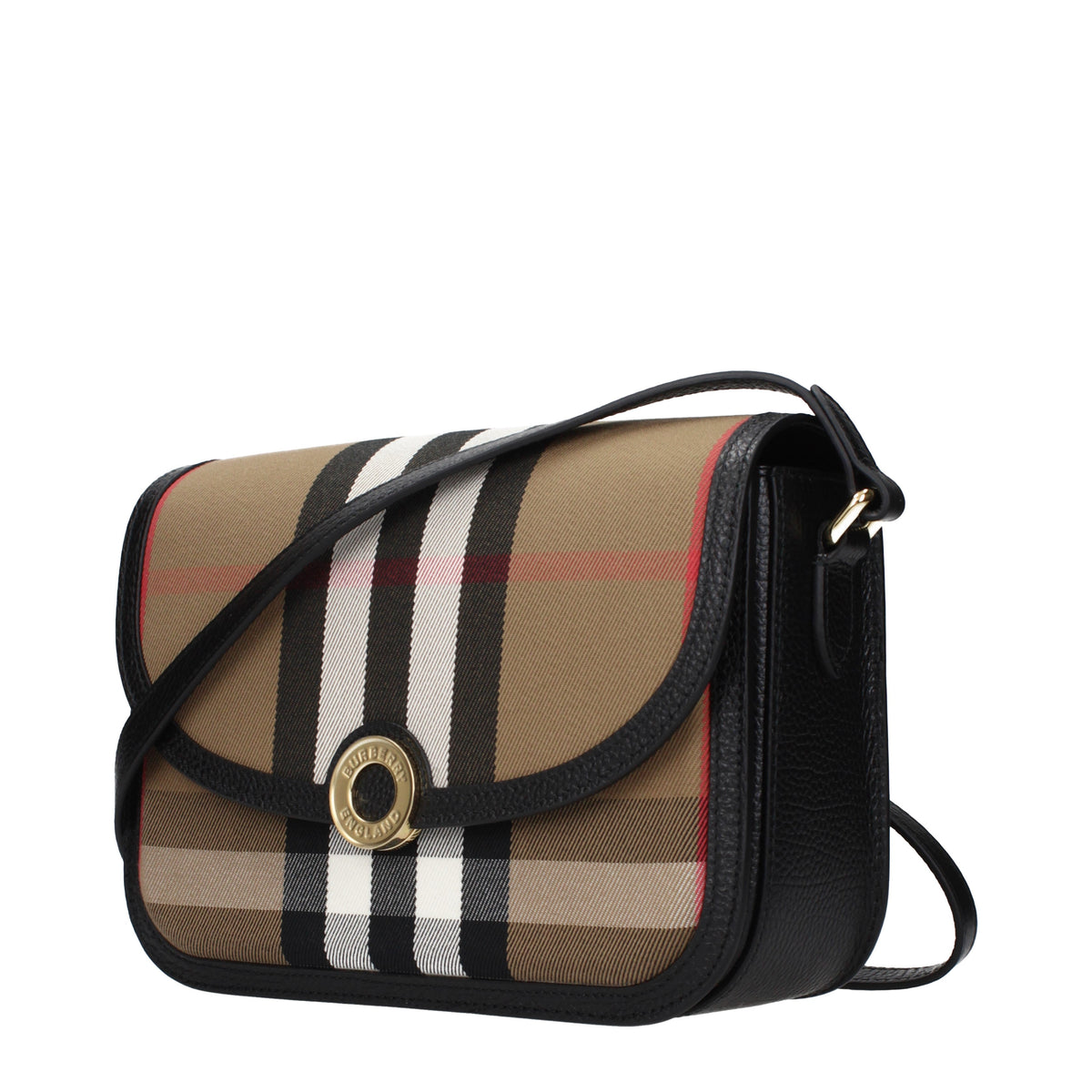 Burberry Crossbody Bags Women Fabric  Brown/Black