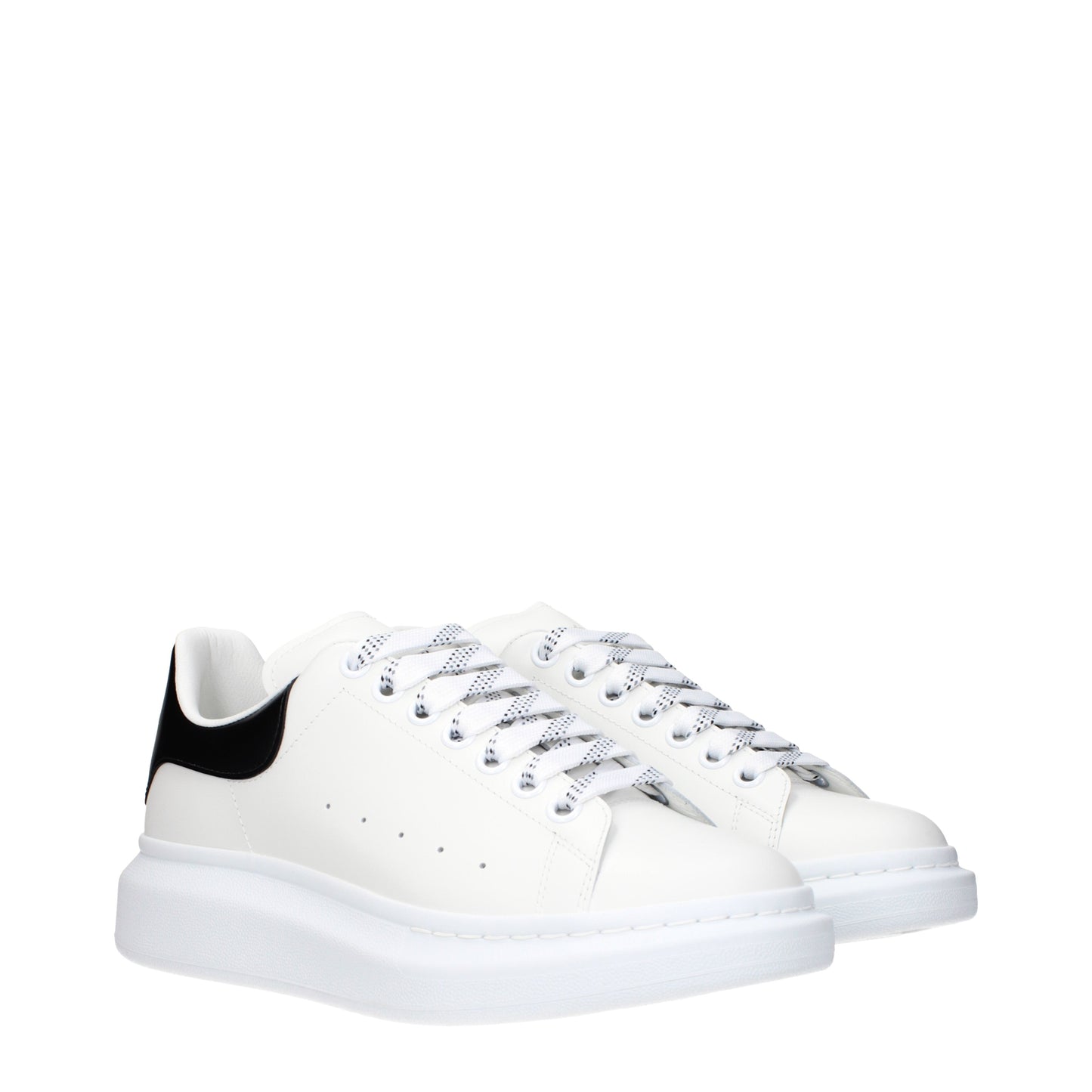 Alexander McQueen Sneakers Men Leather White/Black