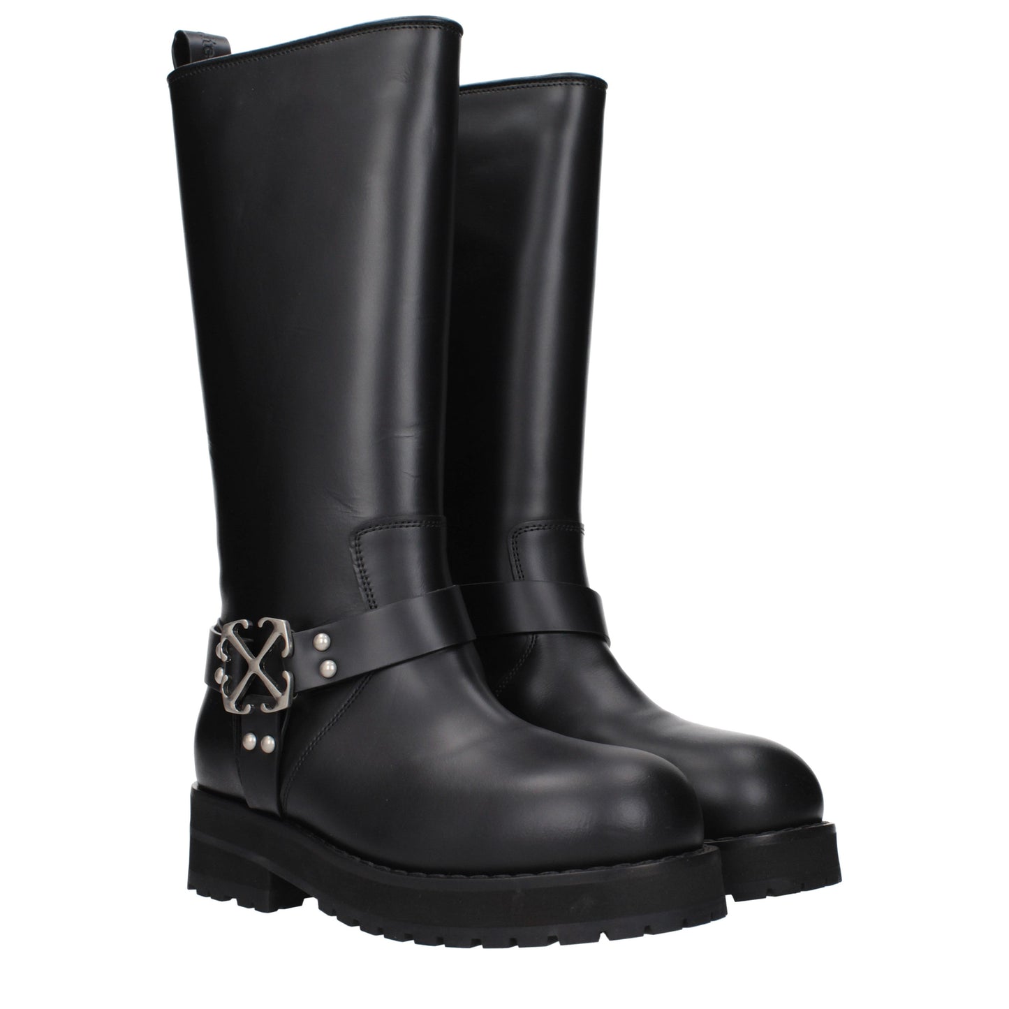 Off-White Women's Boots Leather