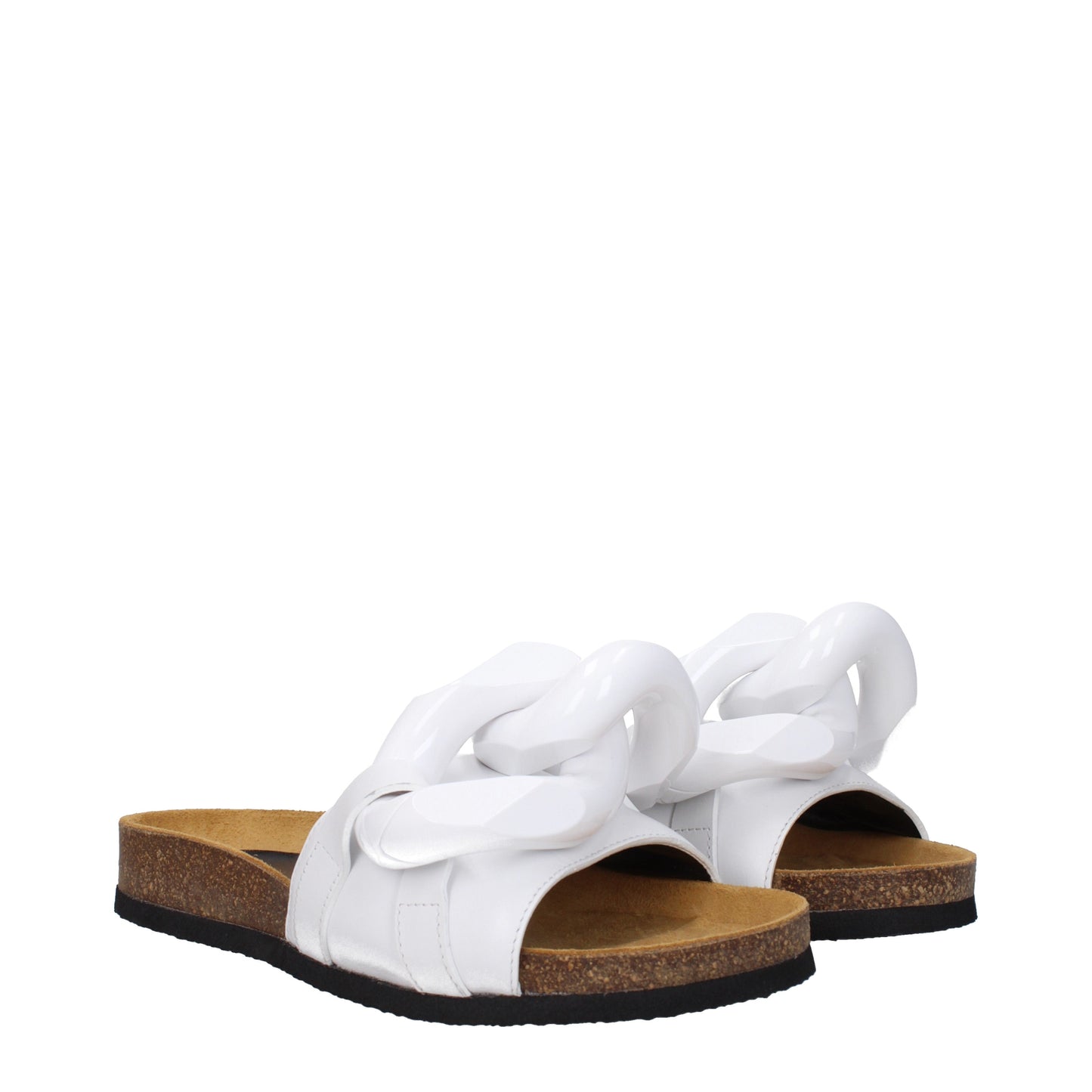 Jw Anderson Women's Sandals & Slippers in Leather White