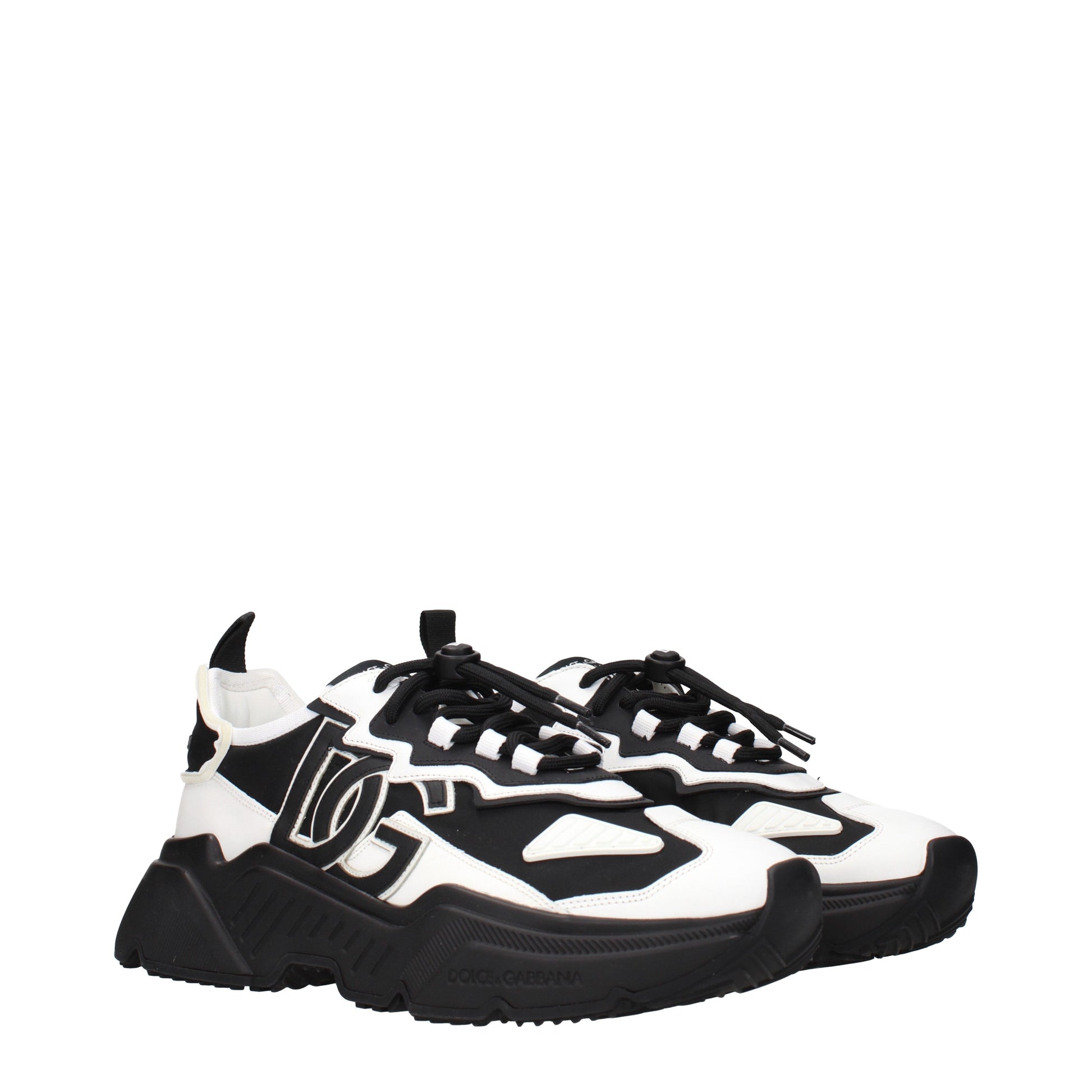 Dolce&Gabbana Sneakers Men Leather White/Black