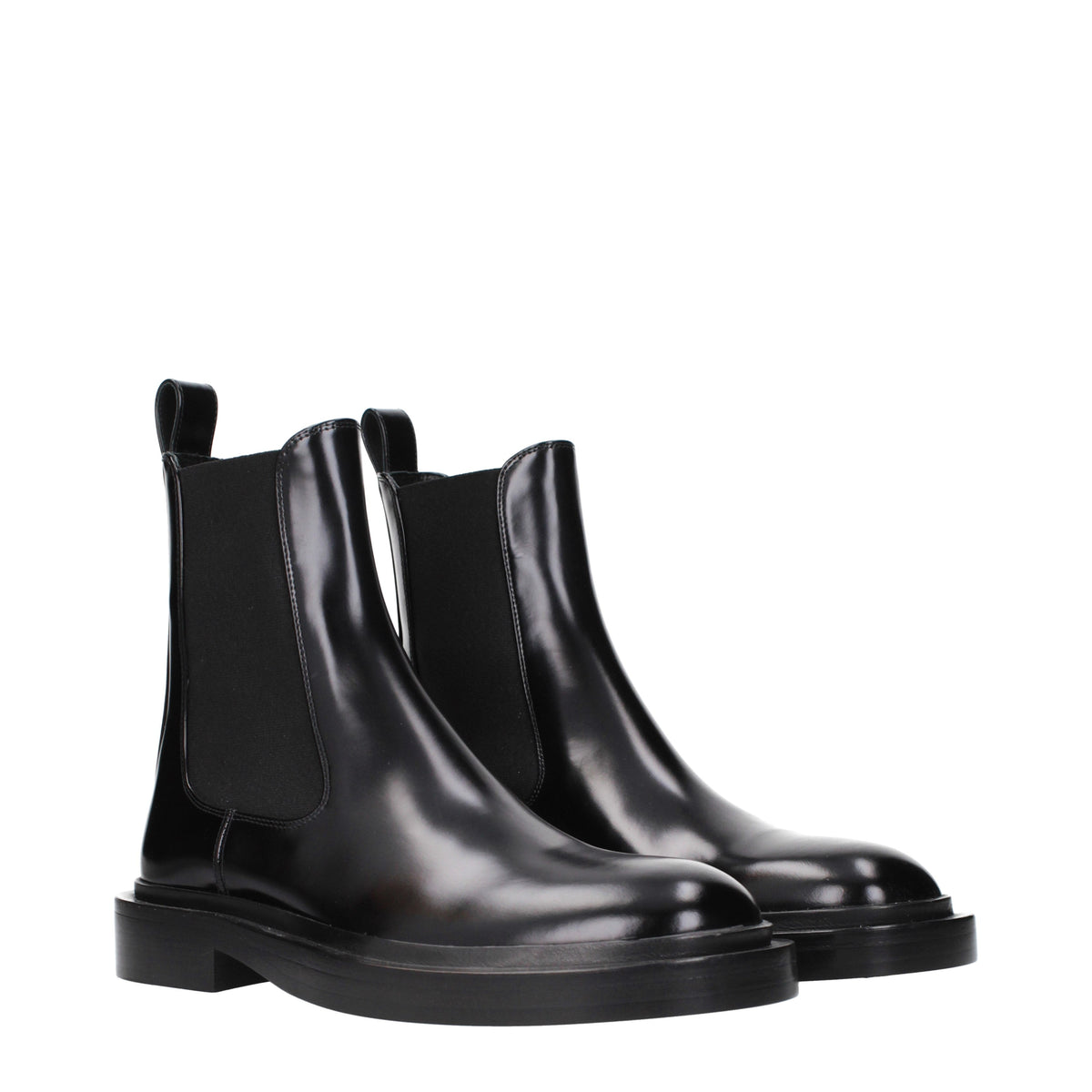 Jil Sander Ankle Boots Women Leather Black
