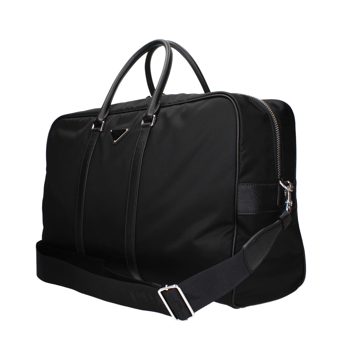 Prada Travel Bags Men Recycled Nylon Black