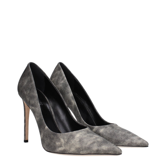 Paris Texas Women's Pumps in Leather Black/Beige