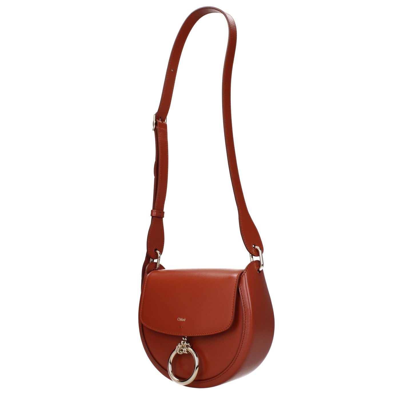 Chloé Crossbody Bags Women Leather Brown/Autumn Leaf