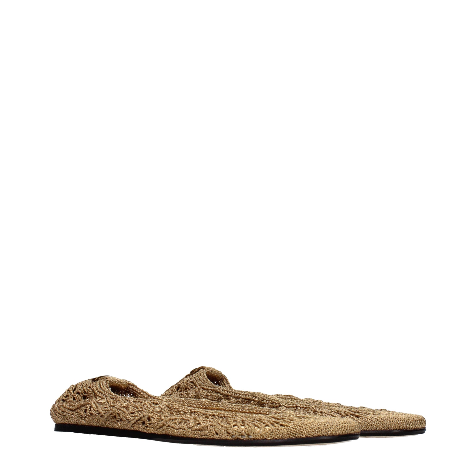 Isabel Marant Ballet Flats Women Fabric  Gold