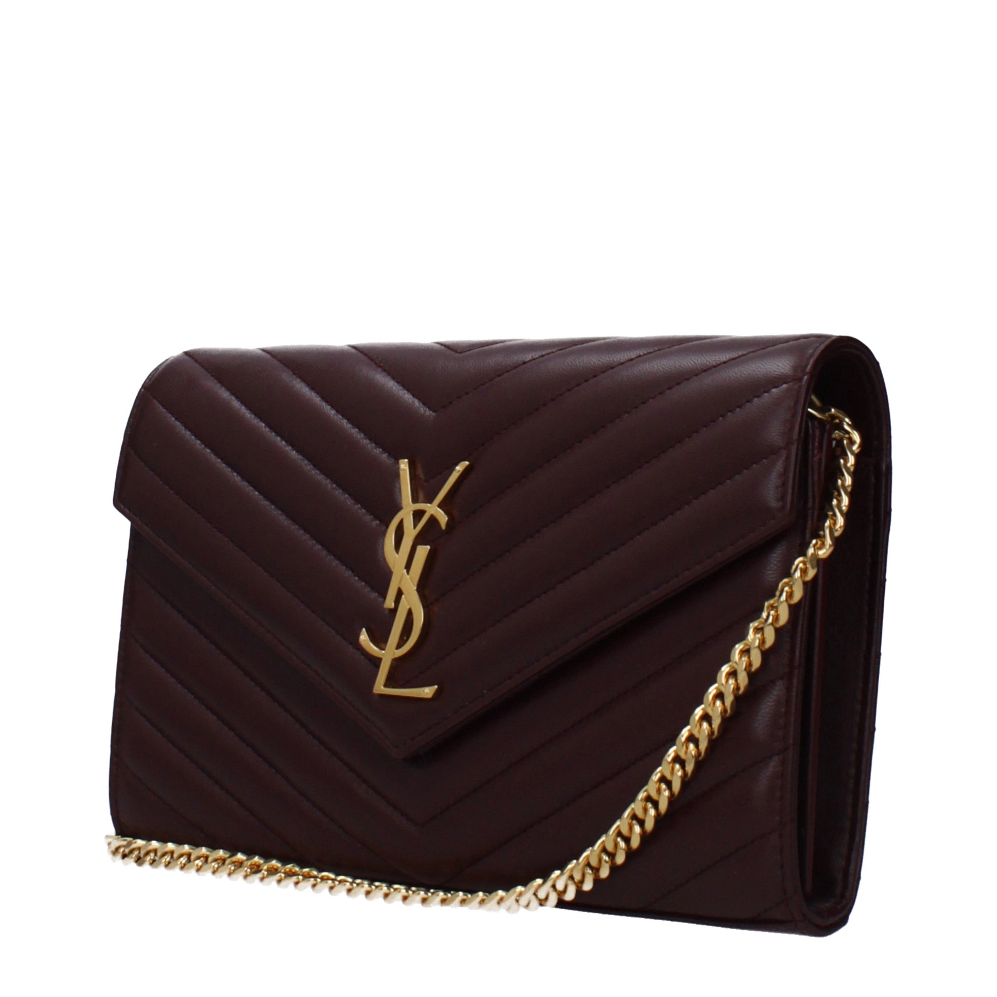 Saint Laurent Women's Clutches Leather