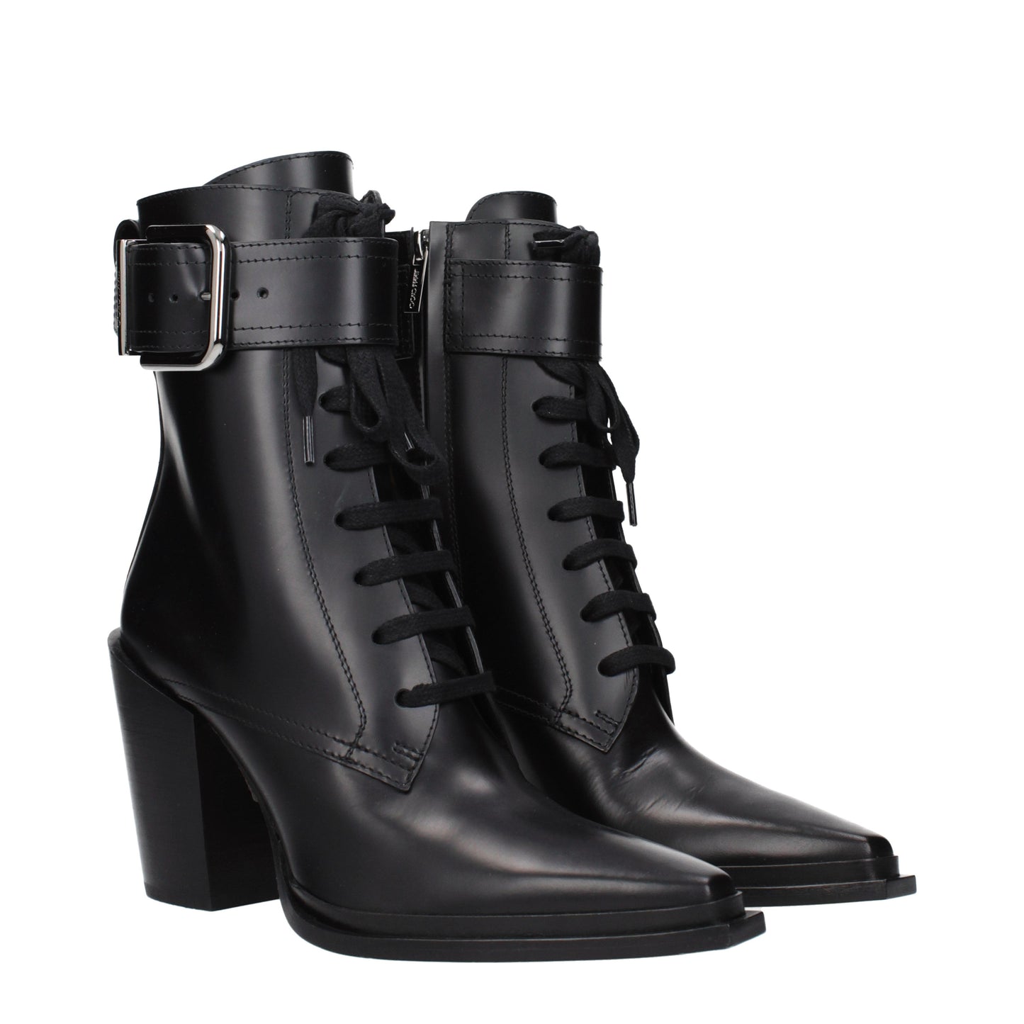 Jimmy Choo Ankle Boots Women Leather Black