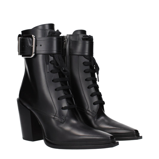 Jimmy Choo Ankle Boots Women Leather Black