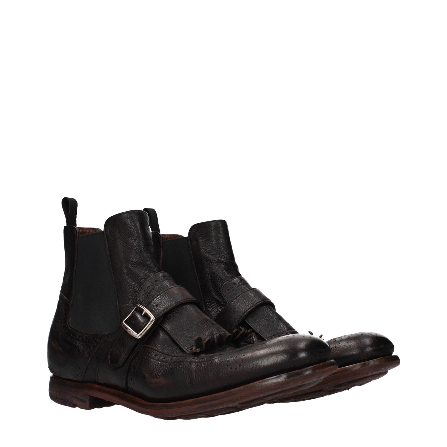 Church's Ankle Boots Men Leather Brown/Ebony