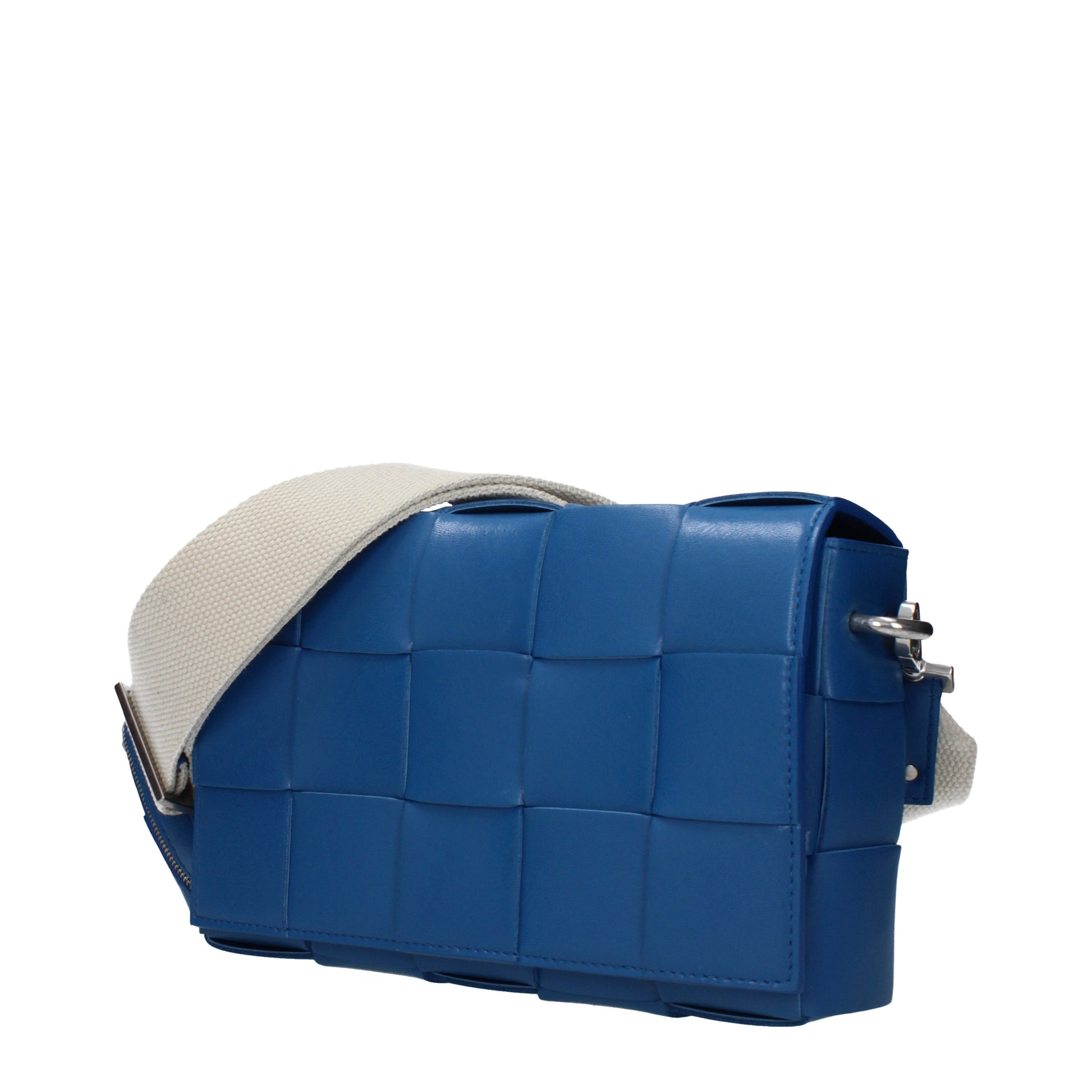 Bottega Veneta Men's Crossbody Bags Leather Pacific