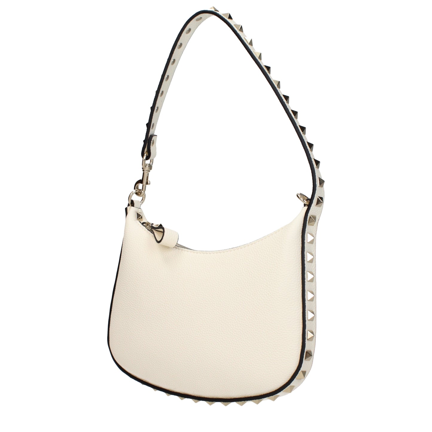 Valentino Garavani Shoulder Bags Women Leather Beige/Ivory