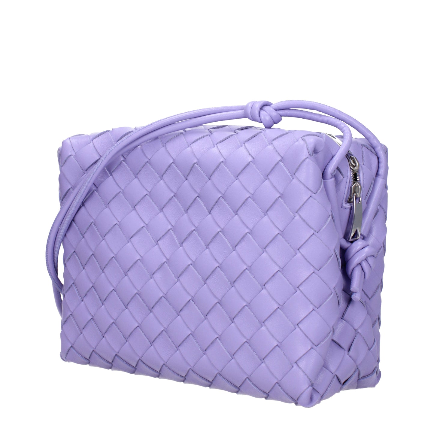 Bottega Veneta Crossbody Bags Women Leather Violet/Wisteria