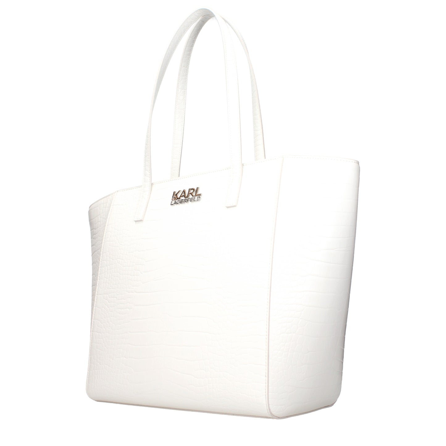 Karl Lagerfeld Shoulder Bags Women Polyurethane White/Off White
